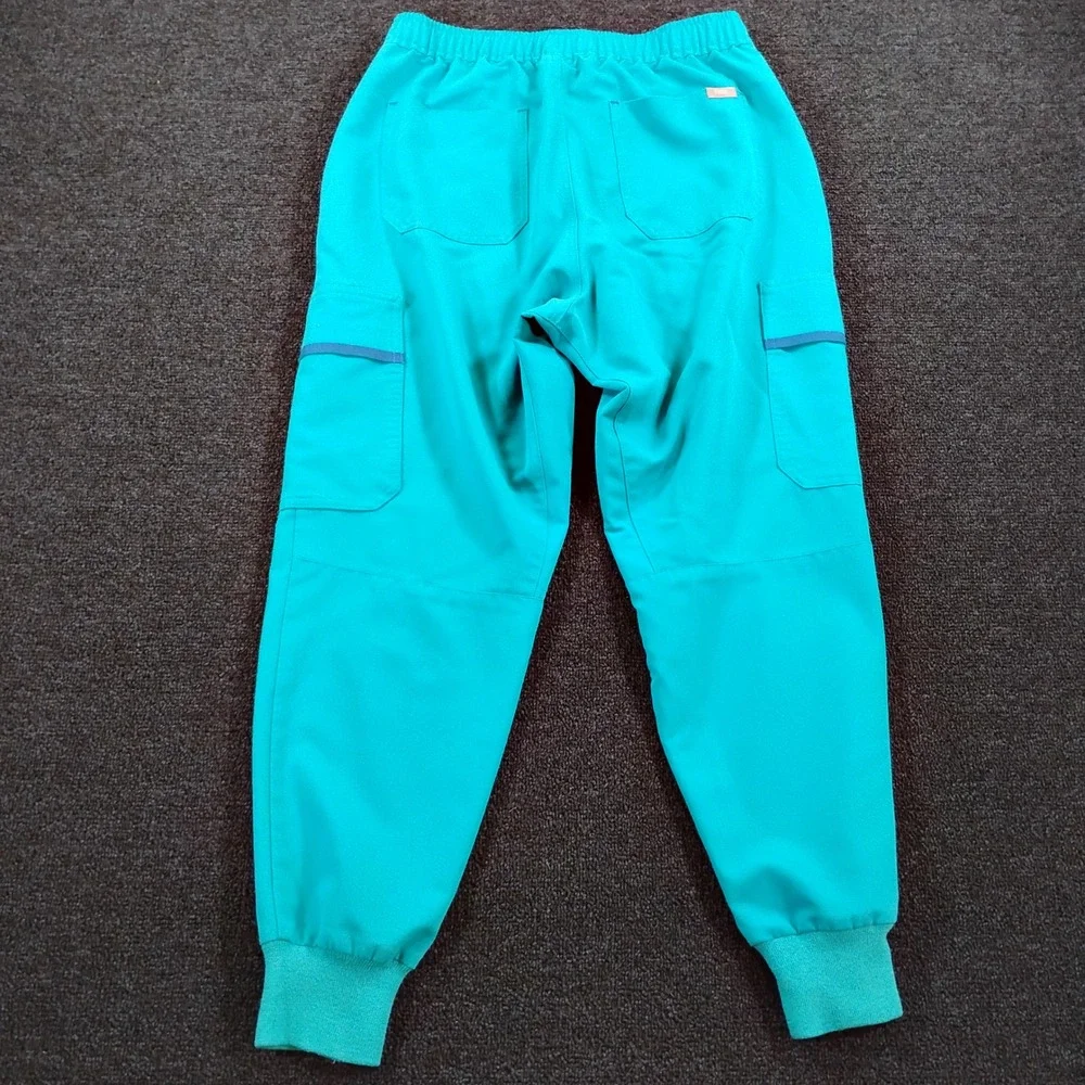 FIGS Tansen Jogger Scrub Pants Mens Small S/S Teal Technical Collection Medical